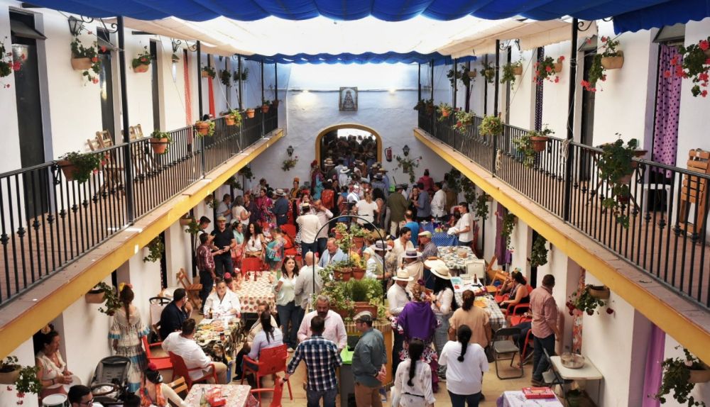La casa de la Hermandad de Jerez en El Rocío.