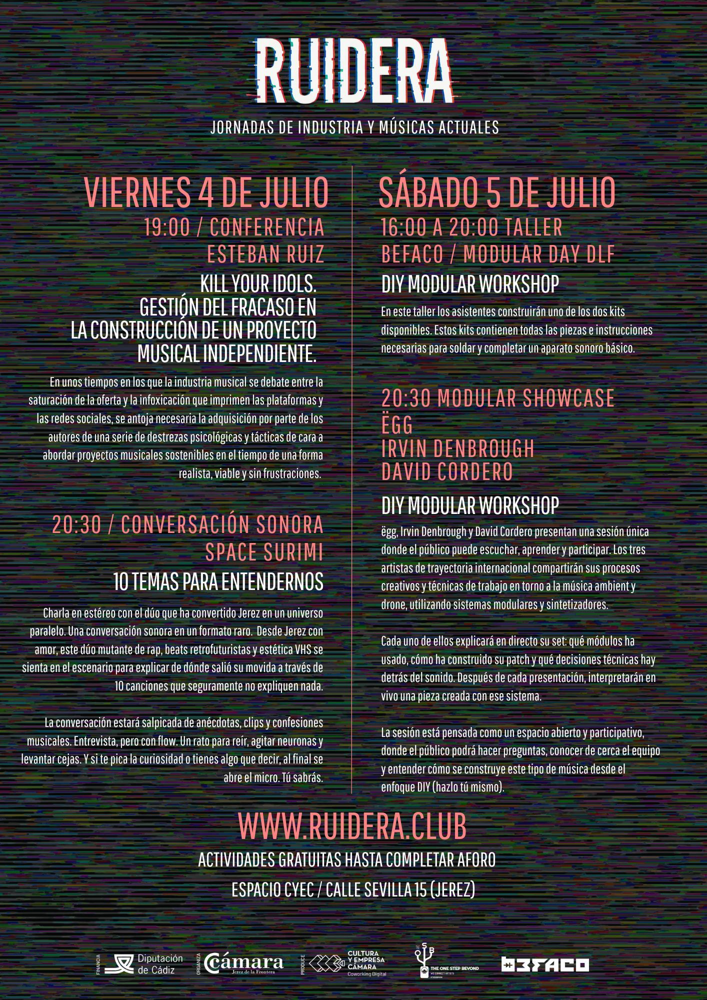 CARTEL RUIDERA