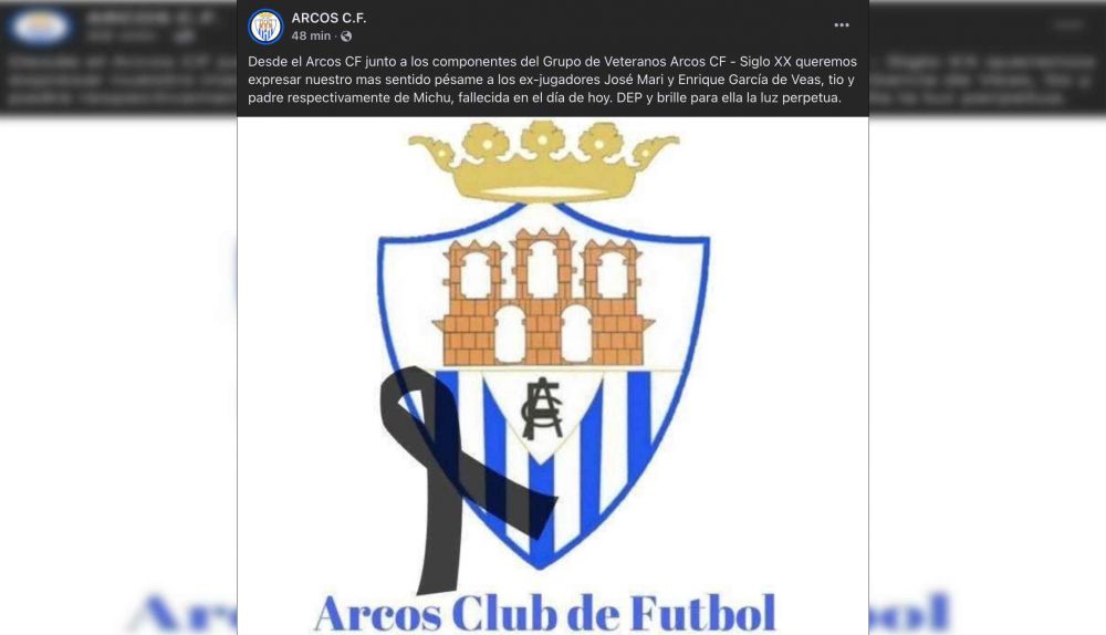 Pésame del Arcos.