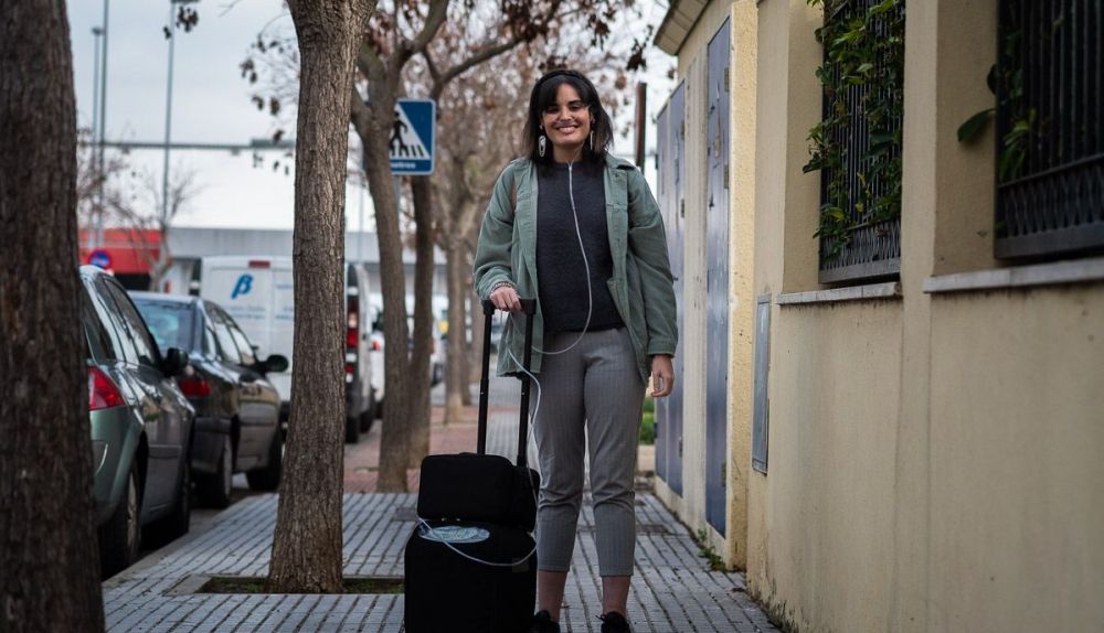 Tatiana Chagoyen, protagonista del reportaje publicado por lavozdelsur.es en enero de 2020.