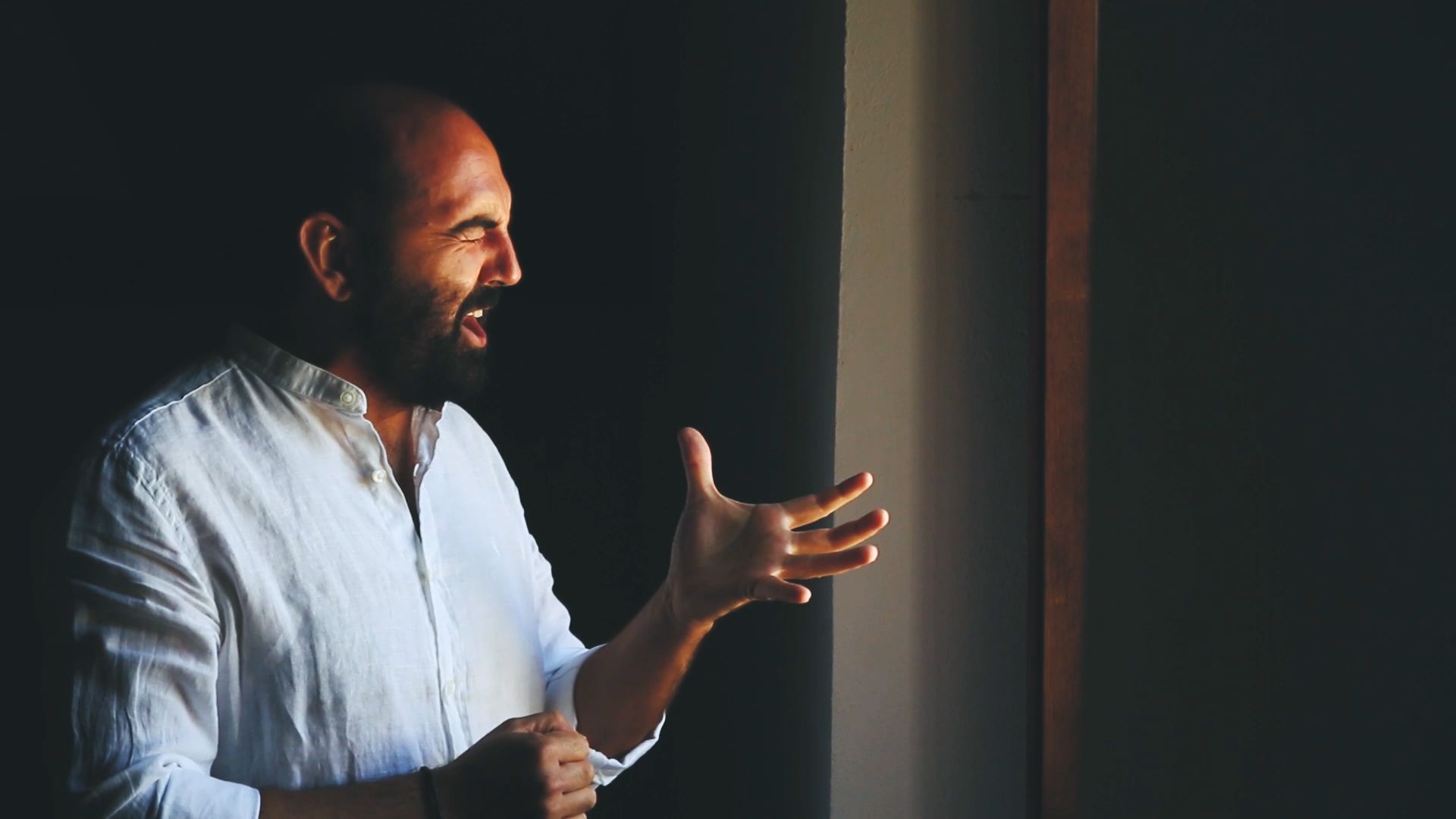 José María Cala, en una fotografía del proyecto 'A palos'